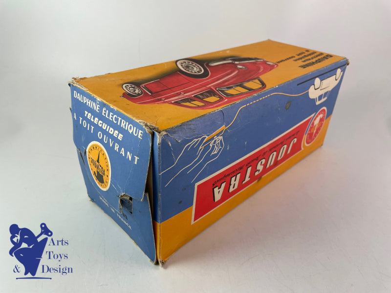Antique toys Joustra Ref 2811 Renault Dauphine red 30cm 1961