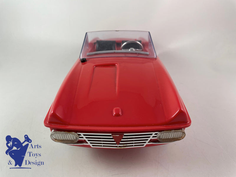 Antique toys JS Car 07 RC No License J Bond 2 ° Type circa 1967 L 38cm