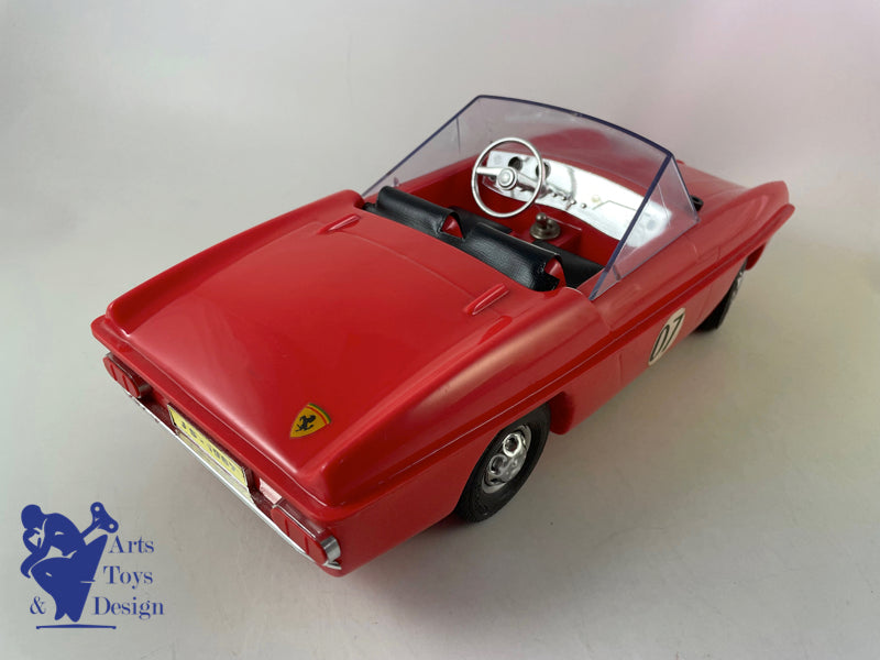 Antique toys JS Car 07 RC No License J Bond 2 ° Type circa 1967 L 38cm