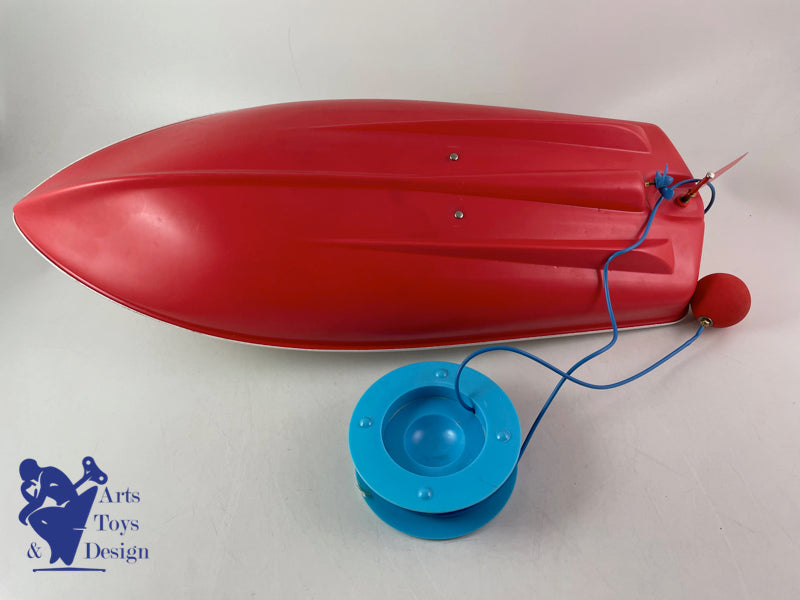 Antique toys MS Germany Large electric boat Adria 50cm circa 1960