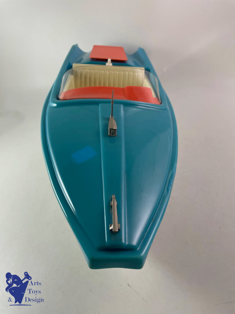 Antique toys JEP 931 Large Electric racing boat 60cm circa 1960