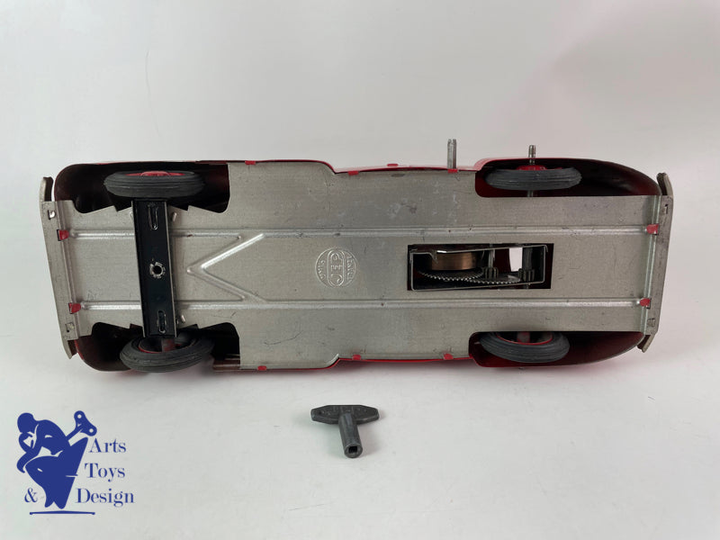 JEP DELAHAYE car clockwork circa 1950 26cm