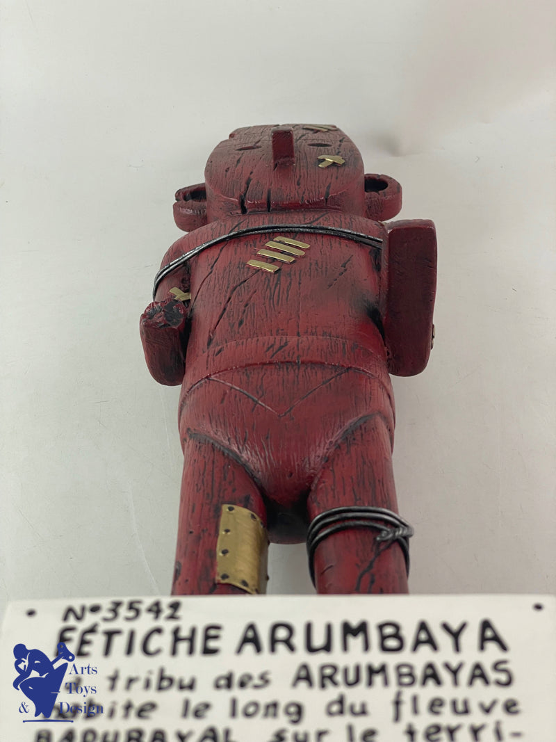 Moulinsart Tintin Fetiche Arumbaya broken ear 46cm