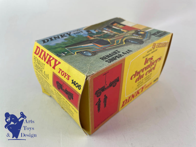 Dinky Toys 1406 Renault Sinpar Tanguy and Laverdure