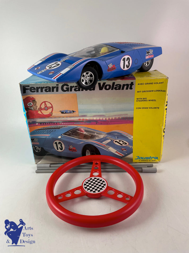 JOUSTRA AN 70 PORSCHE CARRERA TOLE numero 12 GRAND VOLANT EUR 95,00 - FR JOUSTRA AN 70 PORSCHE CARRERA TOLE numero 12 GRAND VOLANT EUR 95,00 - FR