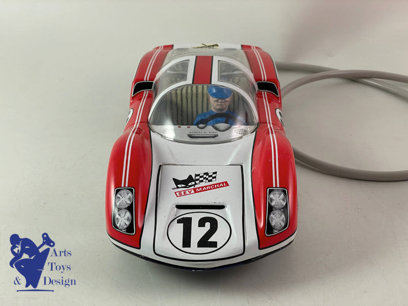 JOUSTRA 87907 PORSCHE CARRERA GRAND VOLANT ELECTRIQUE 1970