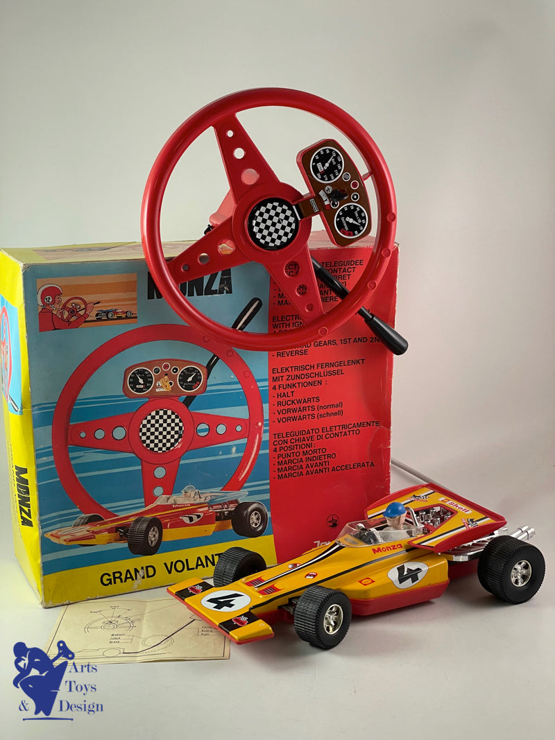 JOUSTRA 3055 FORMULE 1 MONZA GRAND VOLANT ELECTRIQUE 1970