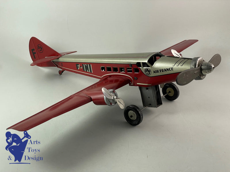 JOUSTRA 512 AVION DEWOITINE AIR FRANCE F.INI MECANIQUE 1937 61CM