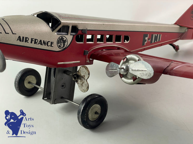 Joustra 512 Airplane Dewoitine Air France F.INI clockwork 1937 E 61cm
