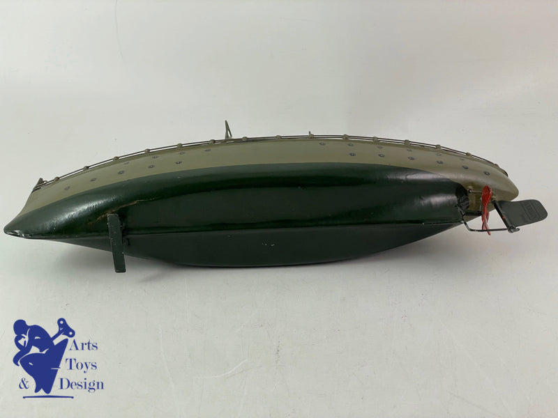 Marklin 5129 Clockwork warship Boat C.1930 Ex Forbes Collection