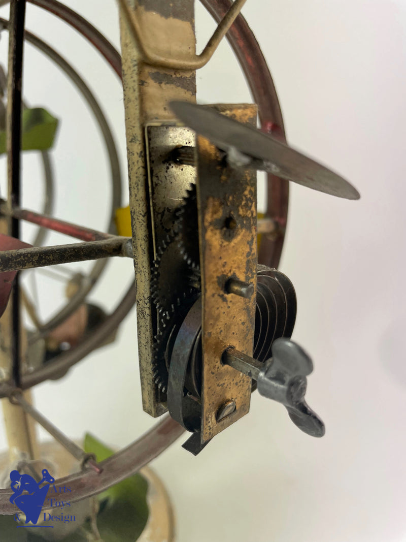 Antique toys Carousel Gunthermann ferris wheels clockwork C.1910 H22cm