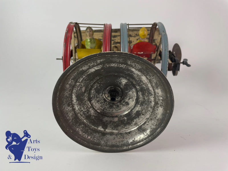 Antique toys Carousel Gunthermann ferris wheels clockwork C.1910 H22cm
