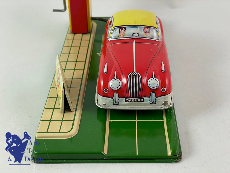 WAMOO MARSEILLE STATION SERVICE SHELL JAGUAR XK 1950