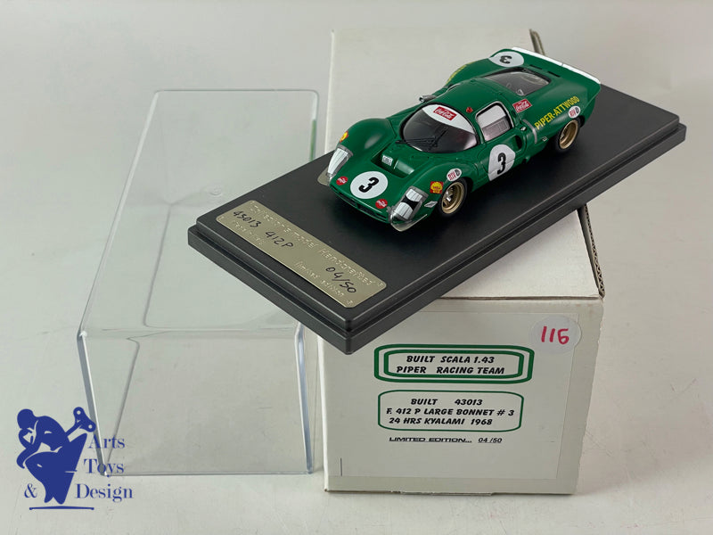 1/43 MG MODEL ITALIE FERRARI 412P 24 HEURES KYALAMI N°3