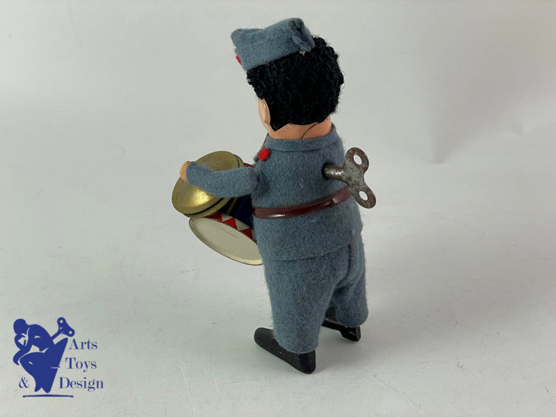 Schuco toy 985/3 Germany Soldier Cymbal Drum 1957