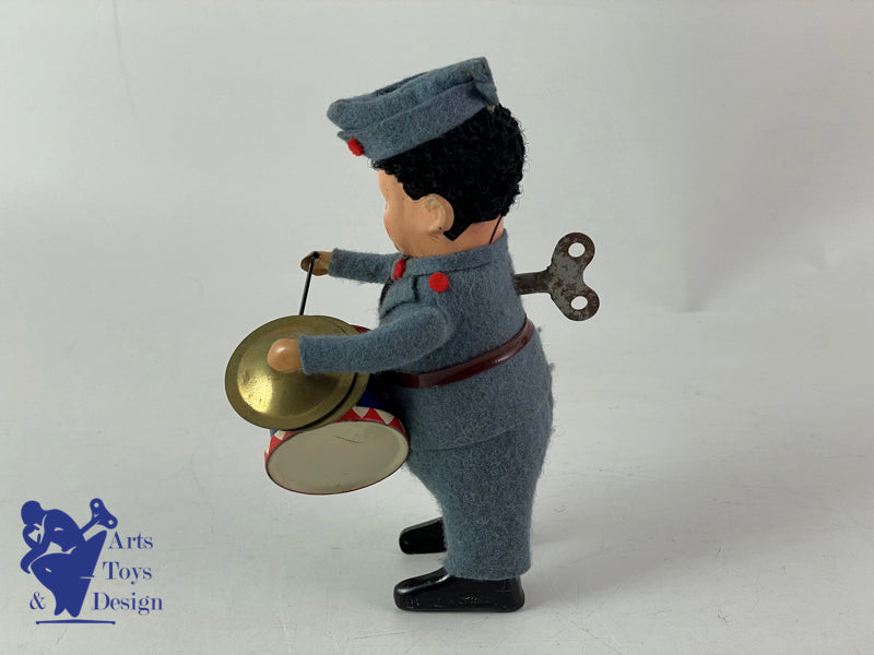Schuco toy 985/3 Germany Soldier Cymbal Drum 1957