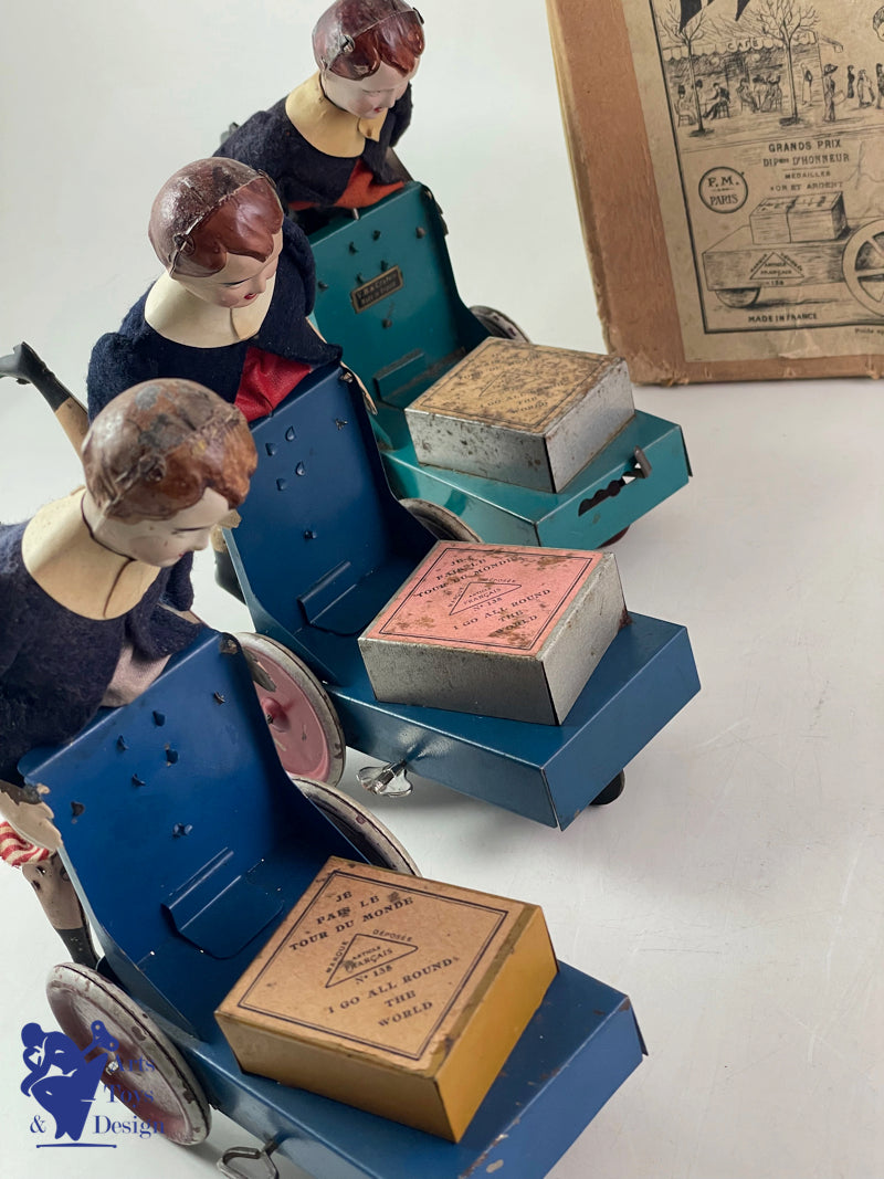 Jouet Fernand Martin 224 Type 1 The Little Delivery man clockwork 1911