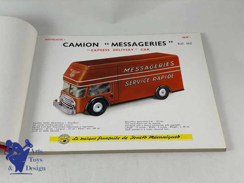 CATALOGUE JOUETS ANCIENS JOUSTRA 1961 69 PAGES