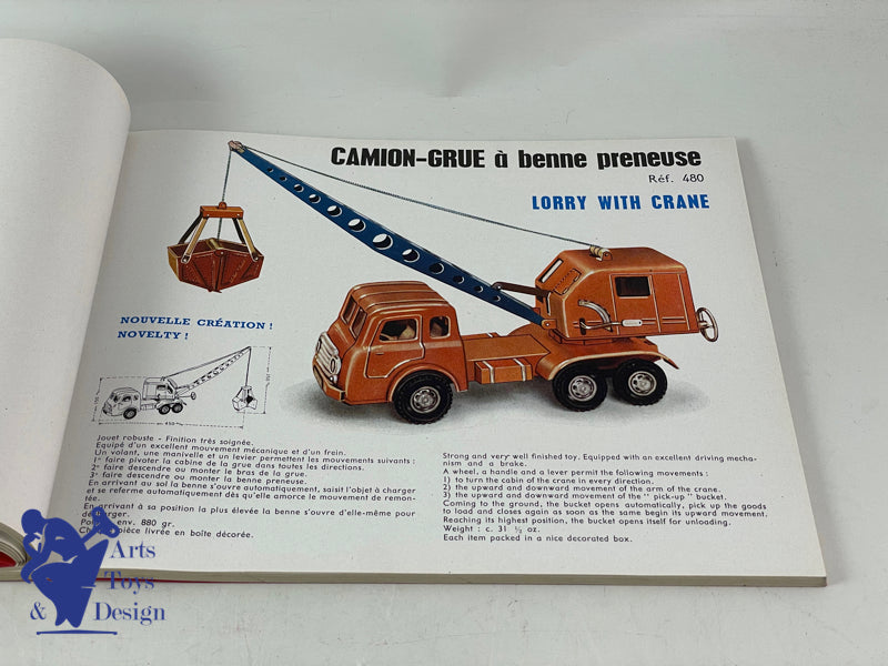 CATALOGUE JOUETS ANCIENS JOUSTRA 1961 69 PAGES