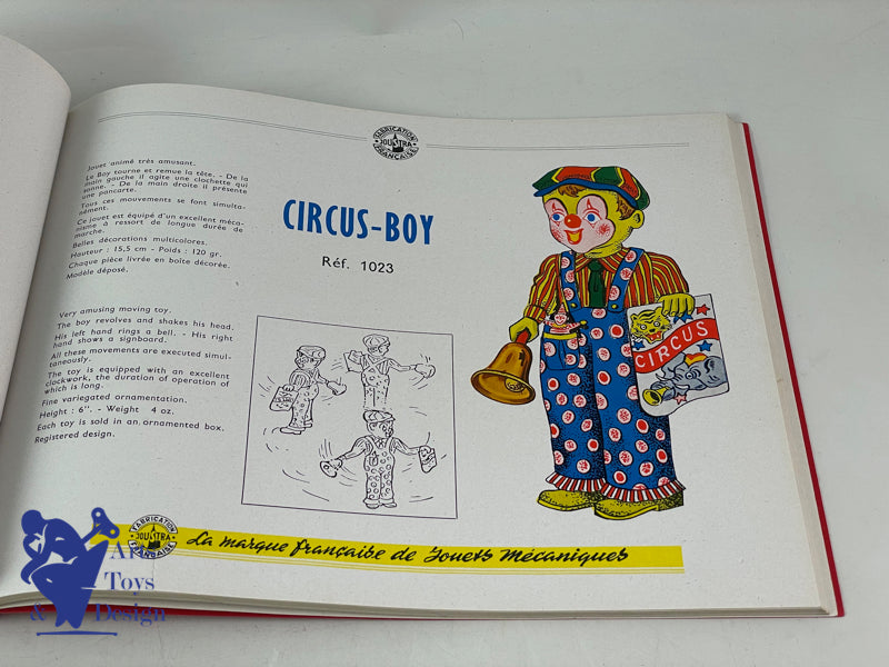 Antique toys catalog Joustra 1961 69 pages