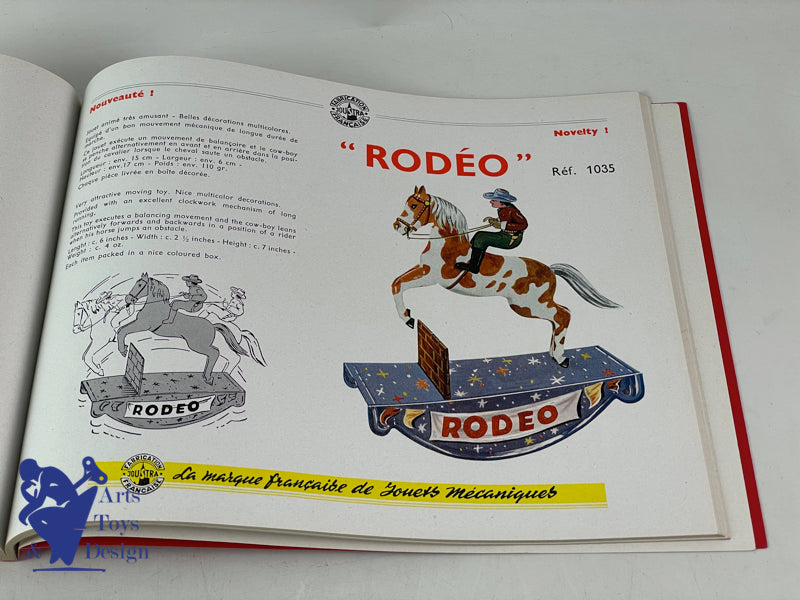 Antique toys catalog Joustra 1961 69 pages