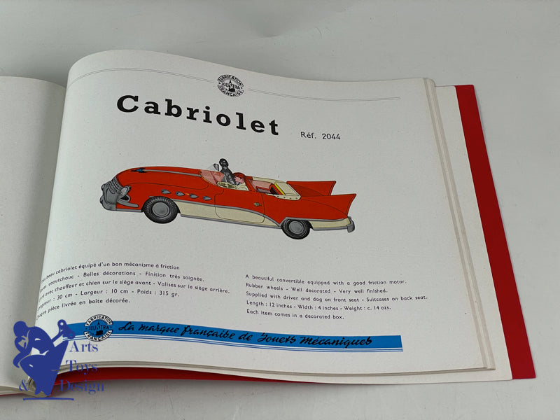Antique toys catalog Joustra 1961 69 pages