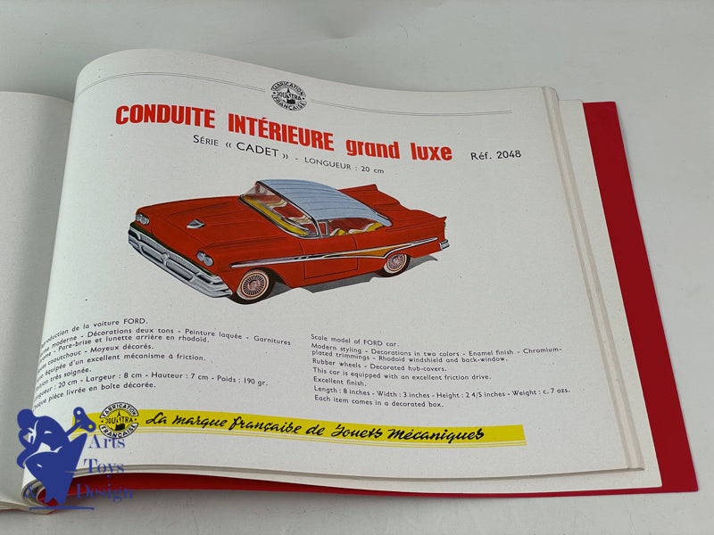 Antique toys catalog Joustra 1961 69 pages