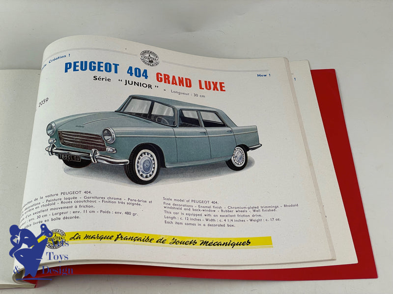 CATALOGUE JOUETS ANCIENS JOUSTRA 1961 69 PAGES