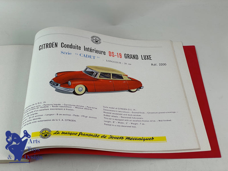 Antique toys catalog Joustra 1961 69 pages