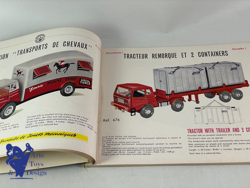 CATALOGUE JOUETS ANCIENS JOUSTRA 1969 52 PAGES