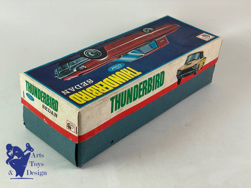 ATC Asahi Toy Ford Thunderbird Sedan Friction circa 1960