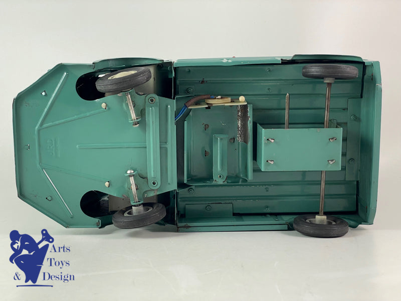 JRD 296 Citroen H1200 Tube Clockwork green windows circa 1960 34cm