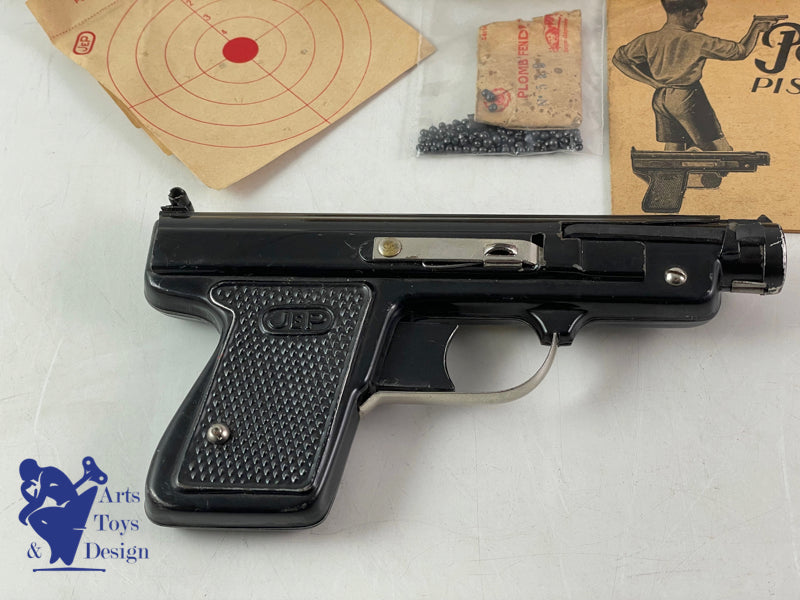 JOUET JEP REF 1070 PISTOLET MECANIQUE STAND VERS 1936