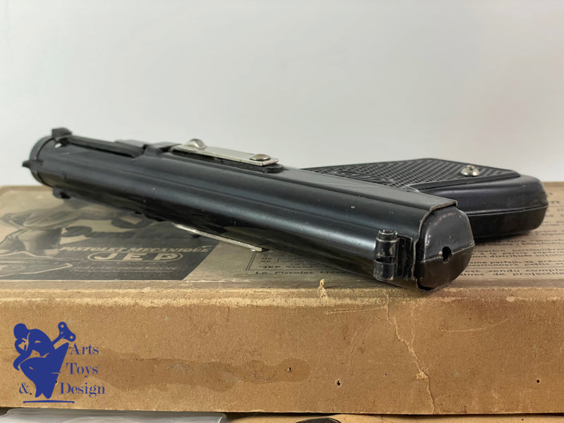 JOUET JEP REF 1070 PISTOLET MECANIQUE STAND VERS 1936
