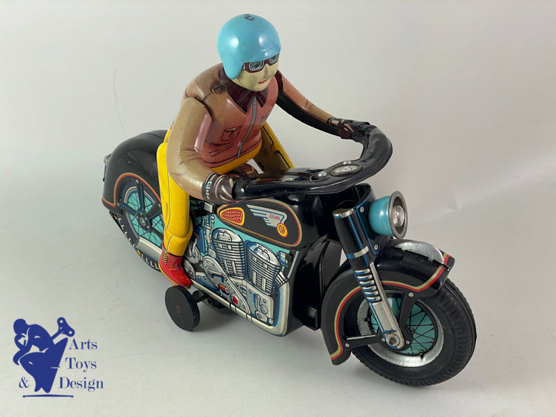 MODERN TOYS TM MASUDAYA JAPON MOTO ATOM 29CM VERS 1960