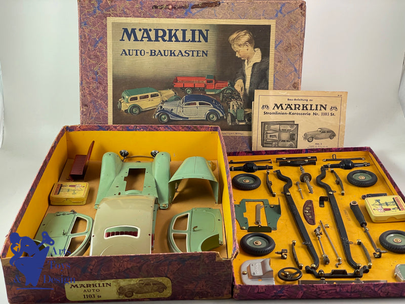 MARKLIN 1103 ST GRAND COFFRET AUTO PROFILEE 1935