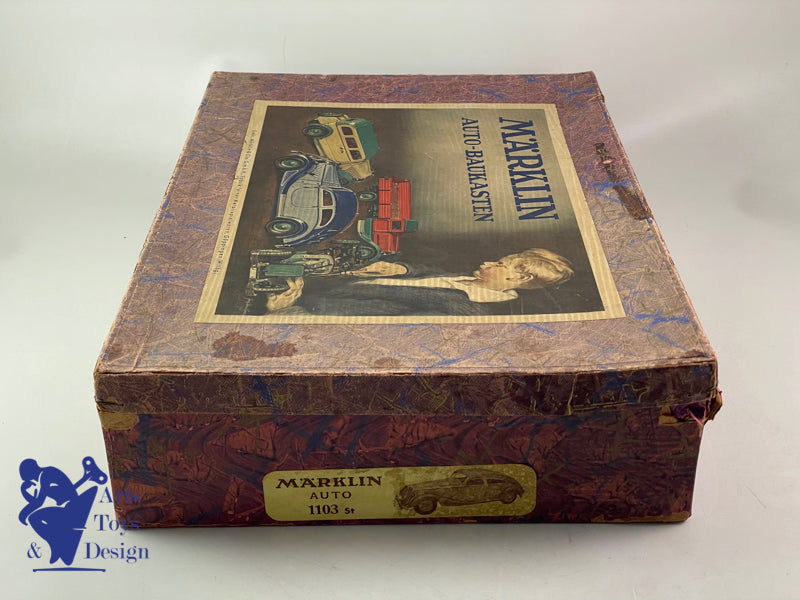 Marklin 1103 St large box Auto baukasten around 1935