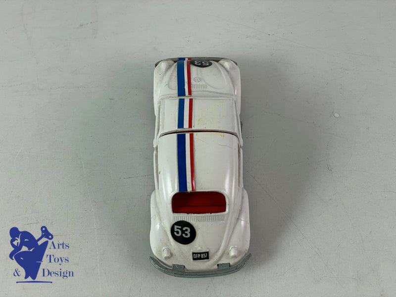 Politoys W2 VW Cox Herbie Love Bug Choupette 53 Walt Disney
