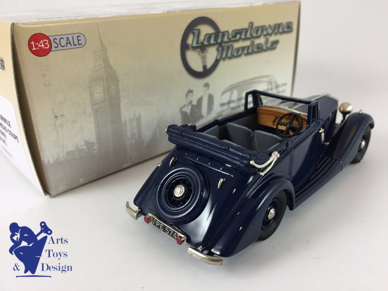 1/43 Brooklin Lansdowne 47a Railton Fairmile Drop Head Cup Top Down Blue 1936