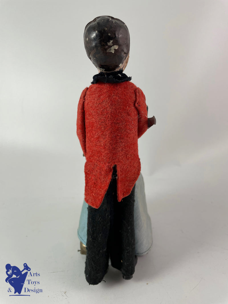 FERNAND MARTIN LES VALSEURS C.1910 H 20CM JOUET ANCIEN