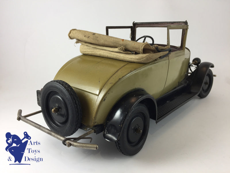 Rare Citroen toy C6 Electric Cabriolet 1929 43cm