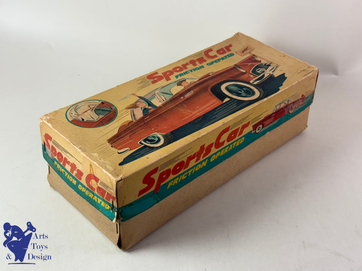 Antique toys TN ​​NOMURA JAPAN FORD THUNDERBIRD SPORTS CAR 1960 FRICTION 30CM