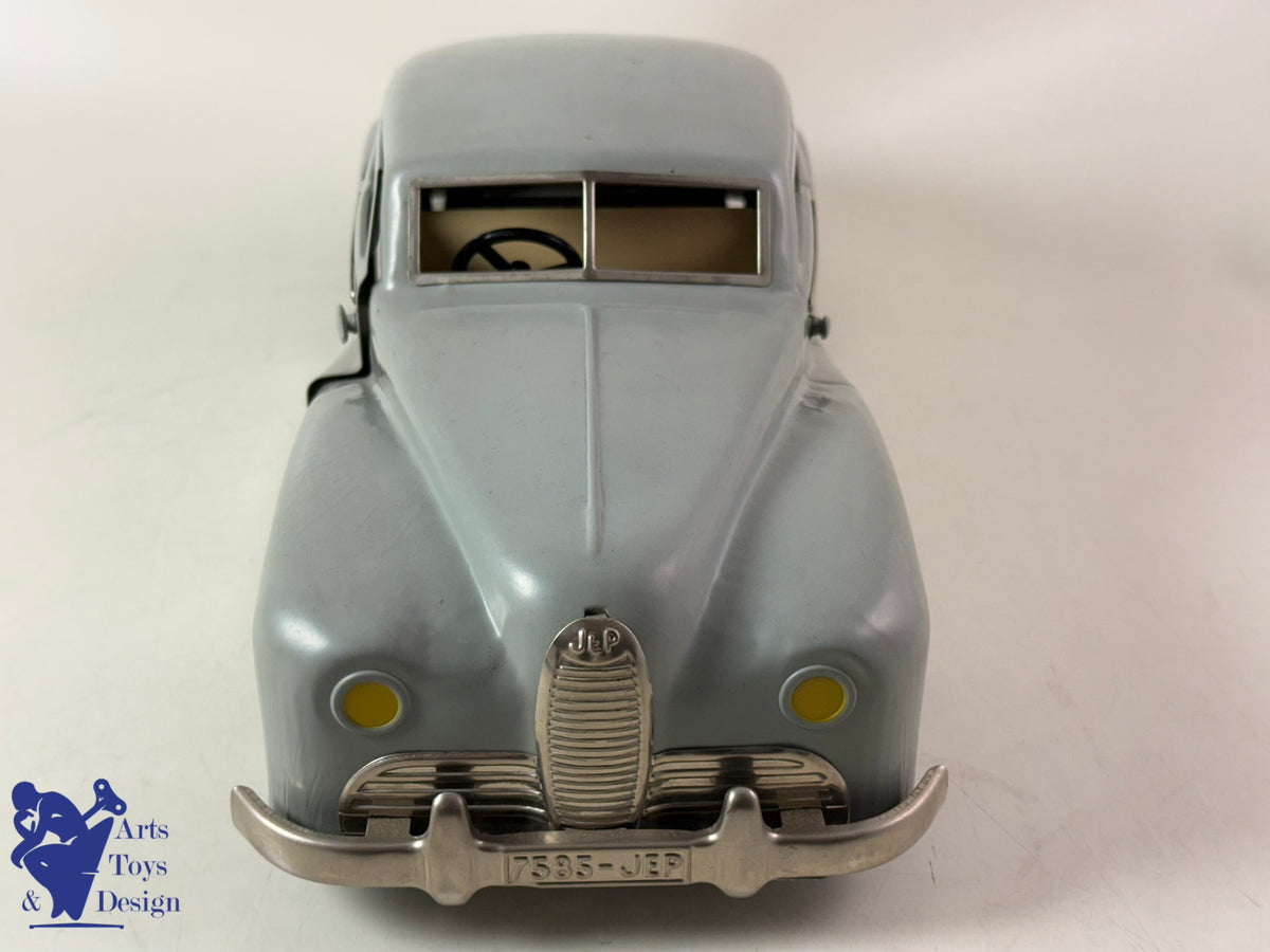 Antique toys JEP 7585 GRAY DELAHAYE CAR CIRCA 1950 34CM CLOCKWORK