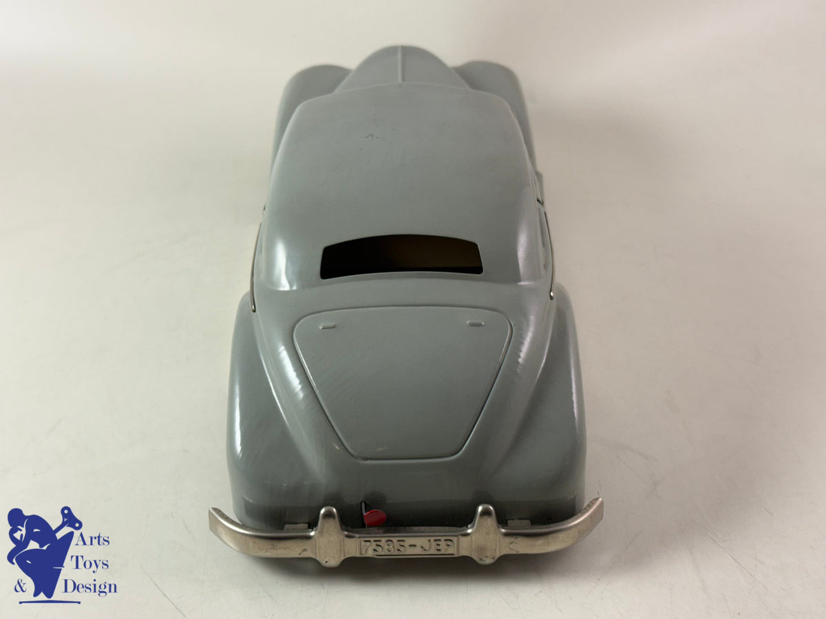 Antique toys JEP 7585 GRAY DELAHAYE CAR CIRCA 1950 34CM CLOCKWORK