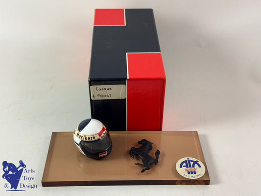 AMR FACTORY BUILT APOTHEOZ ALAIN PROST FERRARI HELMET