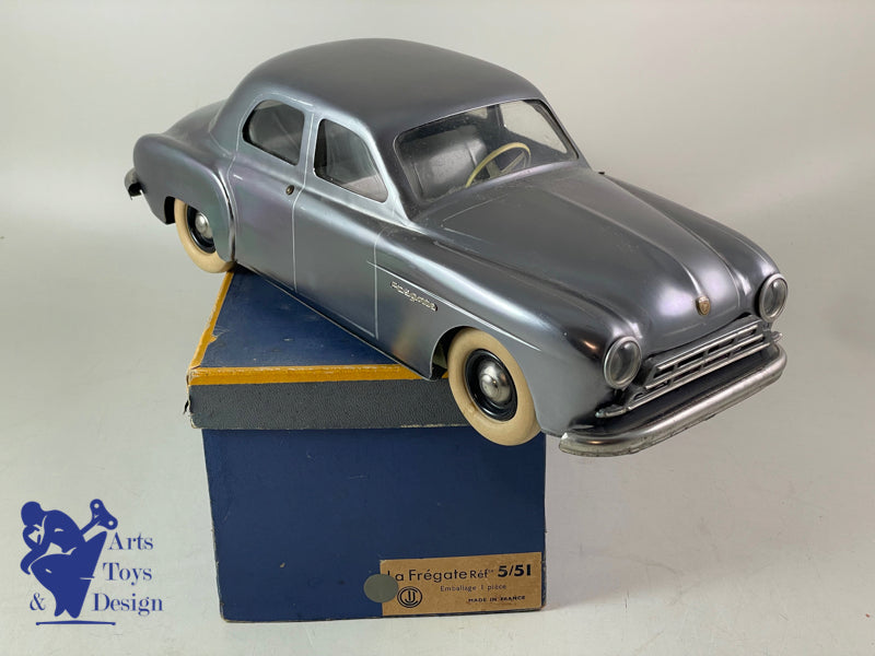 Antique toys CIJ 5/52E RENAULT FREGATE CHROME ELECTRIC 33CM 1950