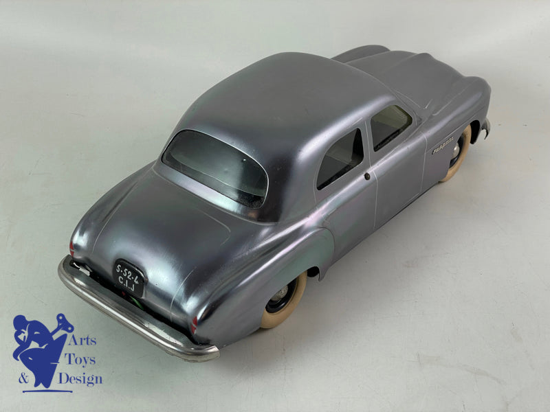 Antique toys CIJ 5/52E RENAULT FREGATE CHROME ELECTRIC 33CM 1950