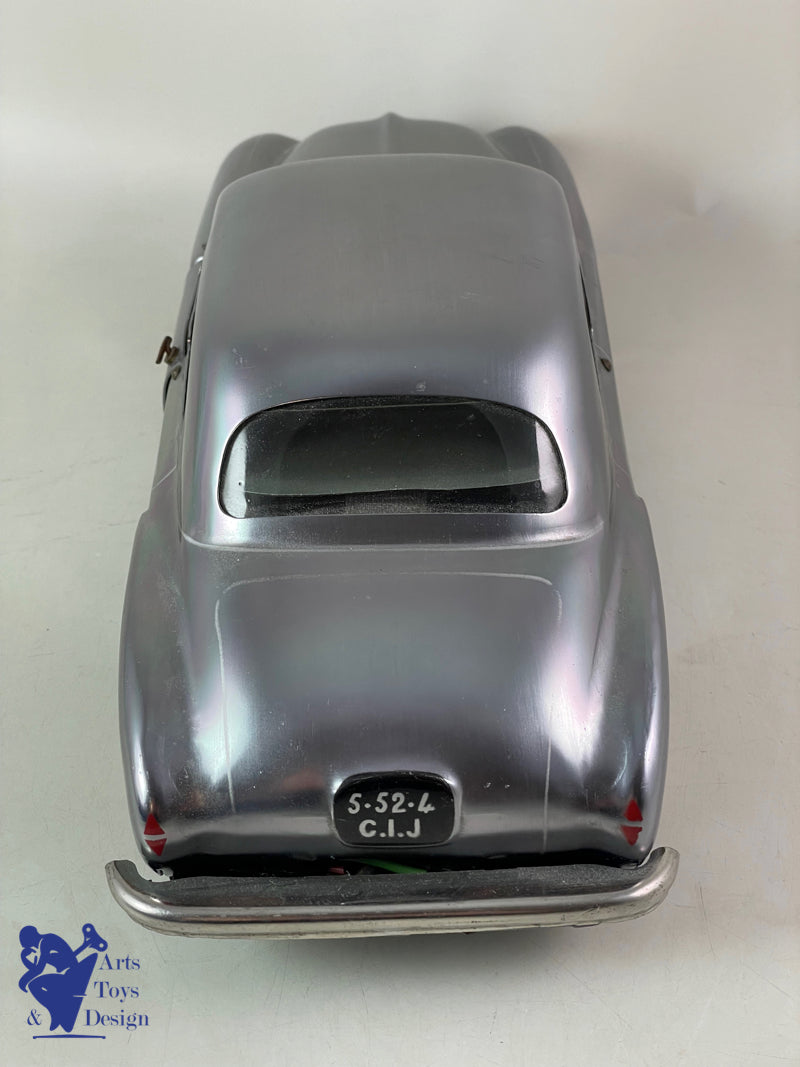 Antique toys CIJ 5/52E RENAULT FREGATE CHROME ELECTRIC 33CM 1950
