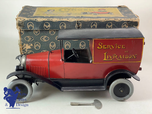 Antique toys Citroen Ref 74 B12 Delivery service 1/10 ° around 1926