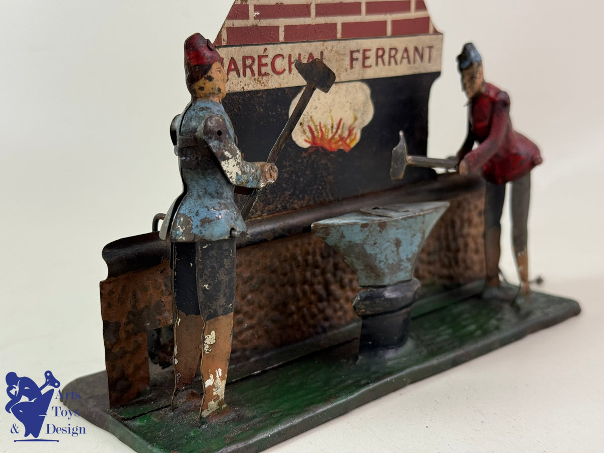 Antique toys FERNAND MARTIN REF 155 LA PETITE FORGE C.1896 H16.5CM